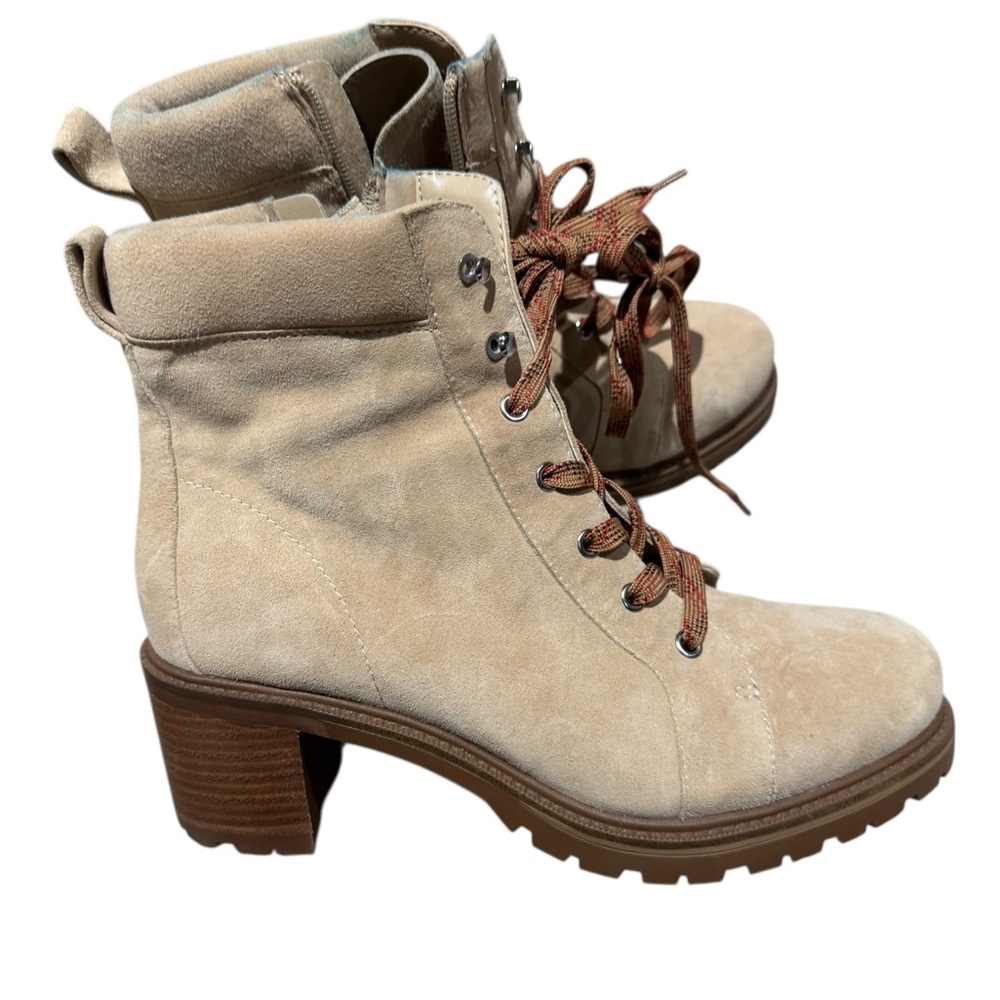 Vince Camuto Suede Combat Boot - Picture 2 of 4